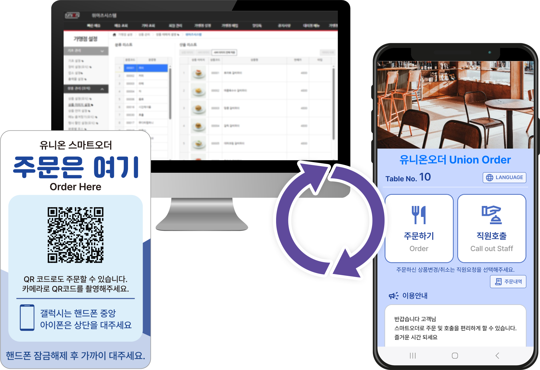유니온 스마트오더 - 위아즈시스템